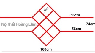 Kệ trang trí treo tường gỗ công nghiệp