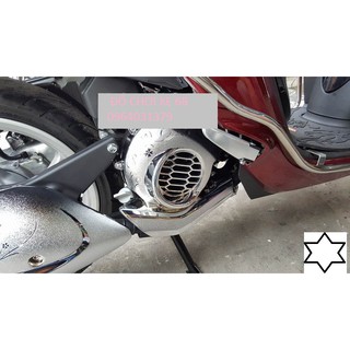 ỐP QUẠT GIÓ XE JANUS MẠ CROM