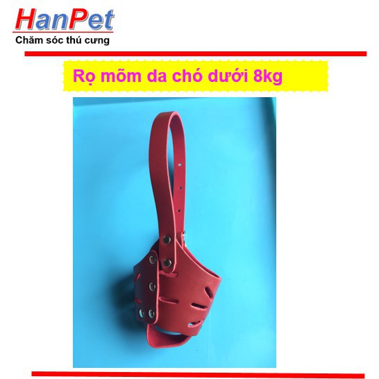 Rọ mõm chó chất liệu da xịn cho chó (3 size ) (hanpet 375)