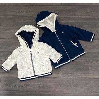 Áo khoác nỉ lông 2 mặt sz 3m-5y