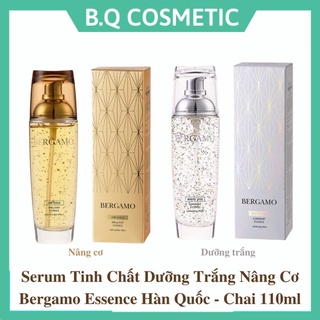 Serum tinh chất dưỡng trắng nâng cơ bergamo essence hàn quốc - chai 110ml