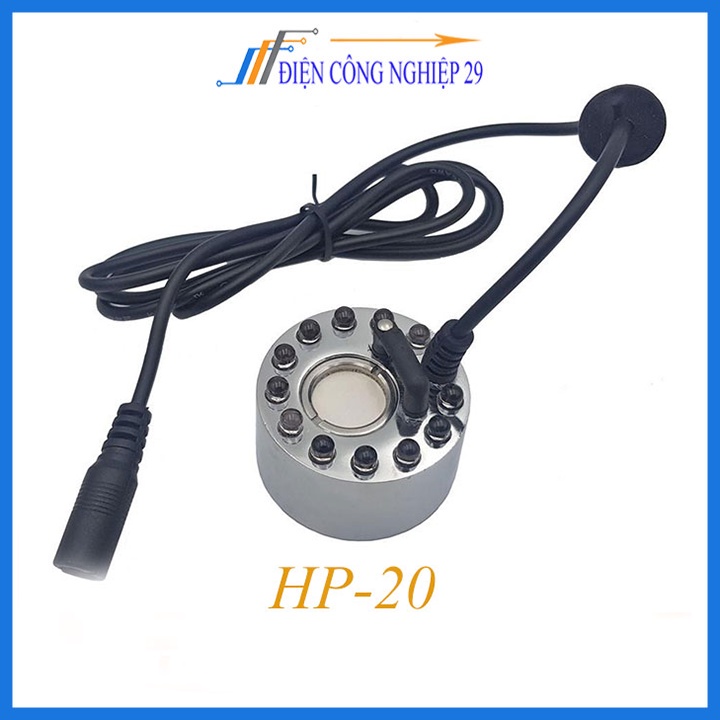 Động cơ phun sương HB20 cực mạnh đầu phun 20mm điện áp 24VDC 16W 400mlh