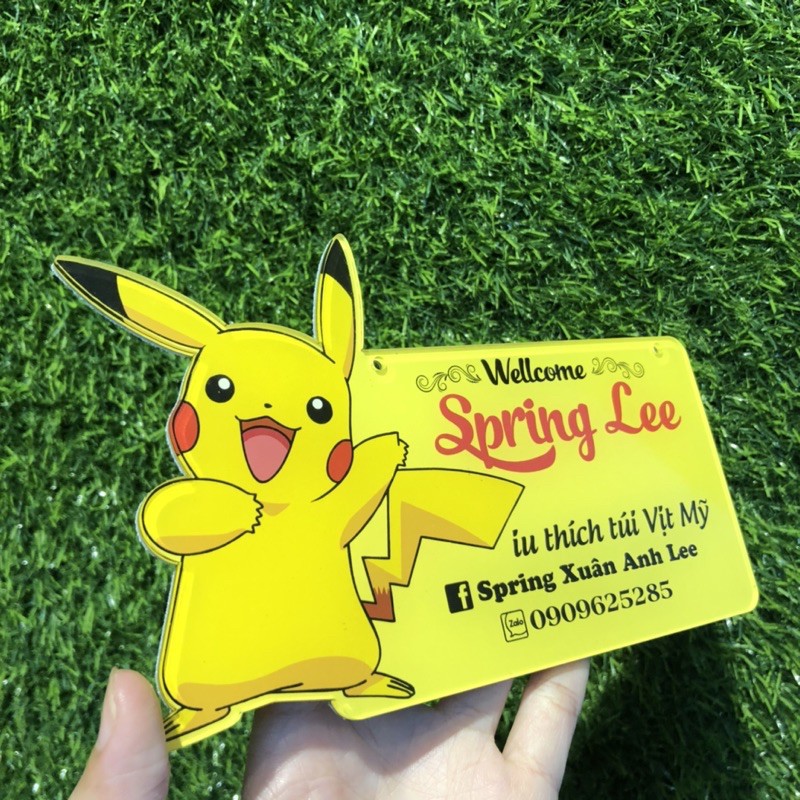 Bảng hiệu pokemon siêu xinh