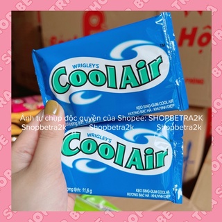 (Sỉ hộp 12vỉ) Kẹo cao su vỉ CoolAir / Doublemint, kẹo su nhai hàng cty chính hãng