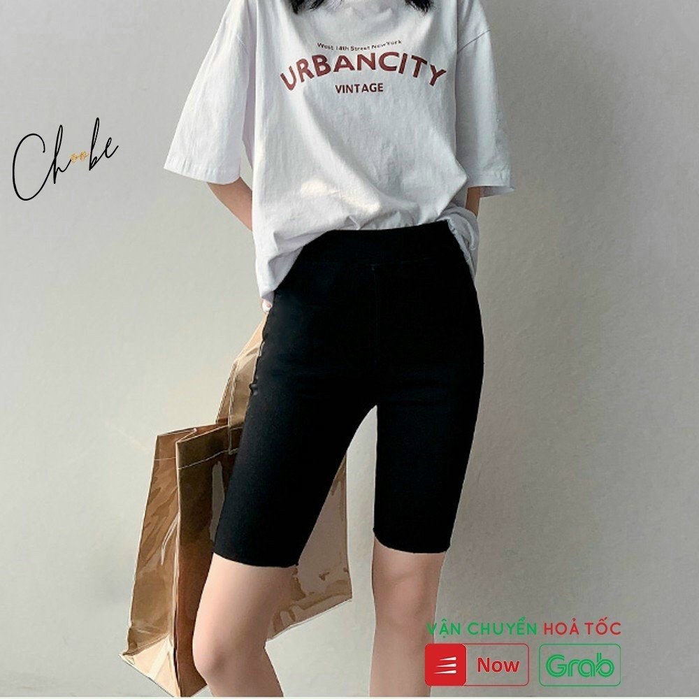[Mã SMA071008 hoàn 10K xu đơn 0Đ] Quần Legging Lửng Nữ - Short Ngố Nâng Mông Cạp Chun Chất Liệu Co Giãn, Mềm Mịn | BigBuy360 - bigbuy360.vn