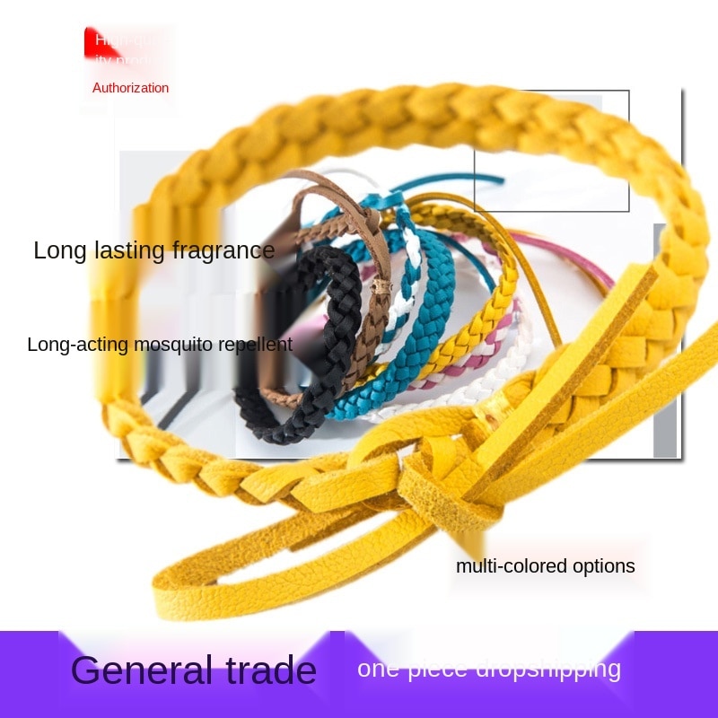 Fashion mosquito repellent bracelet Thời trang Nhật Bản YOONAR chống muỗi Vòng đeo tay nhà máy tinh dầu chống muỗi sức khỏe an toàn