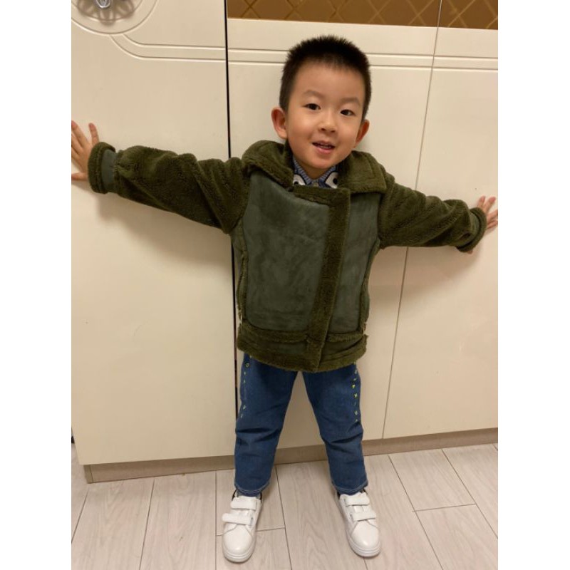 Áo khoác lót lông cực chất cho bé trai