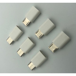 Đầu chuyển đổi Type C sang Micro USB - Trắng