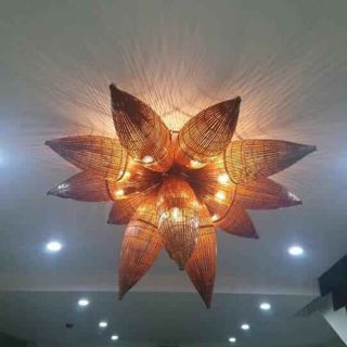 Đèn Đó Tre Trang Trí