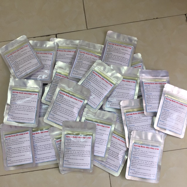 Ủ trắng da body cá hồi