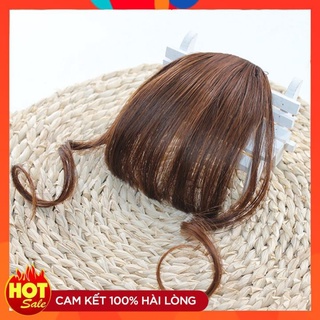Tóc mái thưa hàng dệt tay - tóc giả mái thưa bát xoăn