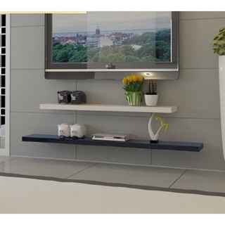 Kệ treo tường 1 thanh ngang dài 1m sâu 20cm