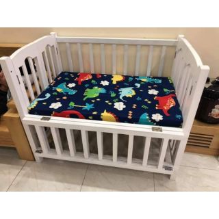 Combo nệm quây và ga cho kt 100*60. Vải cotton hàn