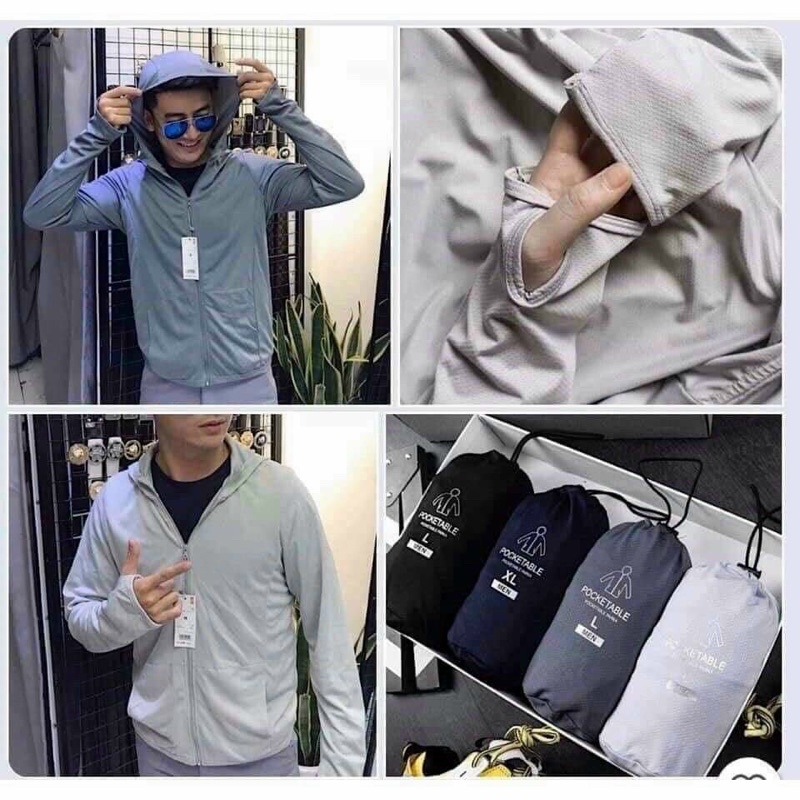 Áo chống nắng thông hơi nam phiên bán cải tiến mới nhất