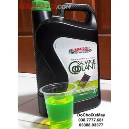 MEGACOOLS Coolant nước mát giải nhiệt chính hãng cao cấp màu xanh dạ quang MS 800 ĐẠI KA STORE