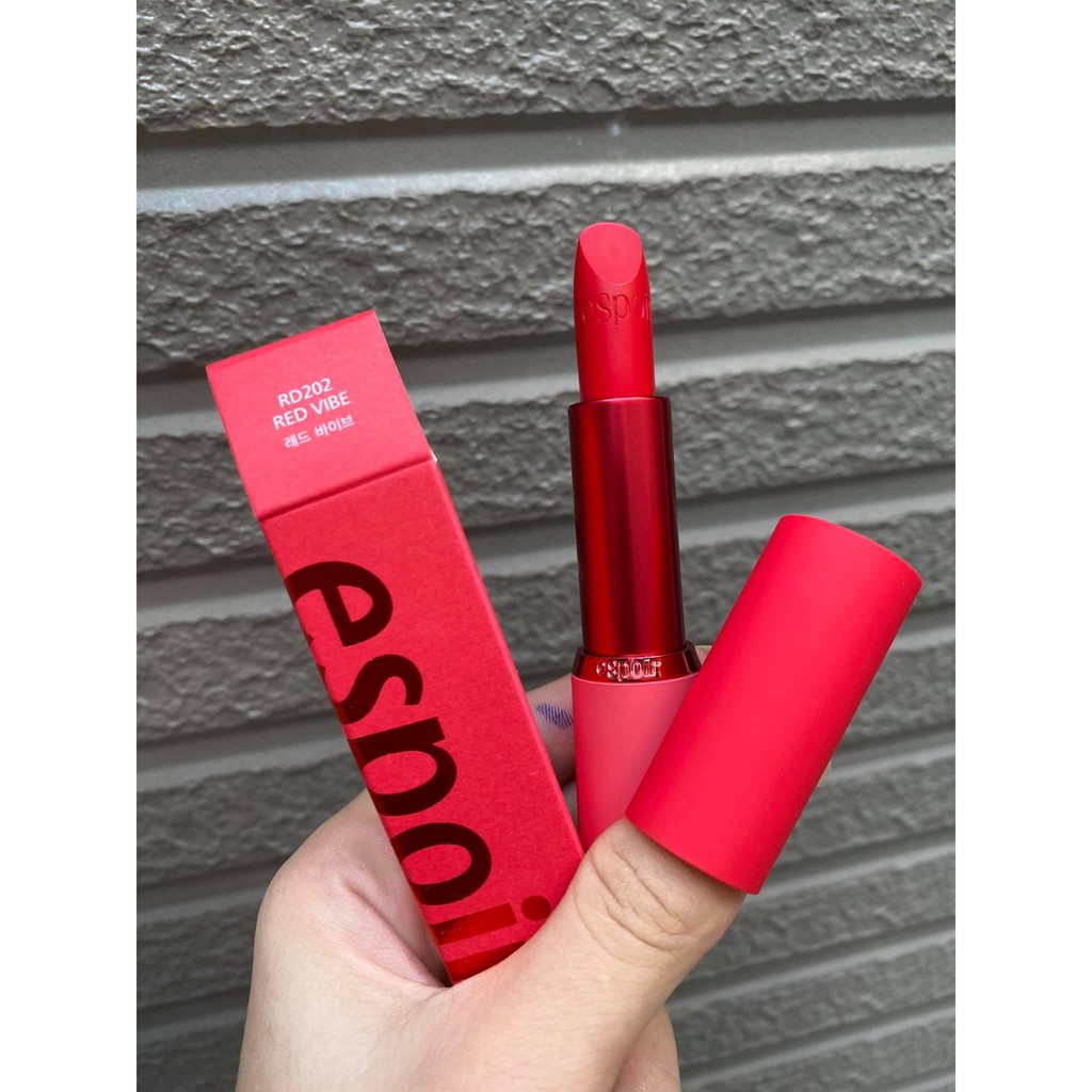 Son Espoir RD202 Red Vibe Đỏ Tươi Ánh Hồng