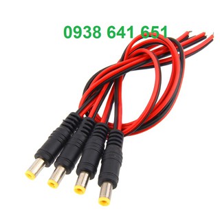 50 Jack nguồn camera 12V- Jack nguồn đực 3.5MM cho camera quan sát giá rẻ