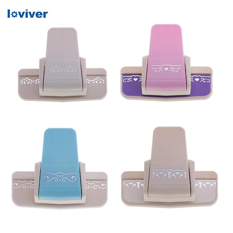 Dụng Cụ Dập Nổi Viền Giấy Tiết Kiệm Sức Lực Màu Xám Tiện Lợi Dễ Sử Dụng