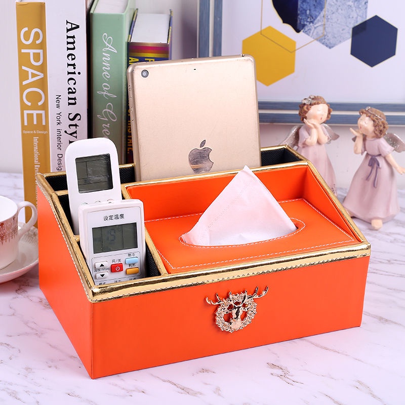 Hộp Đựng Khăn Giấy / Điều Khiển Từ Xa Đa Năng Dạng Ngăn Kéo