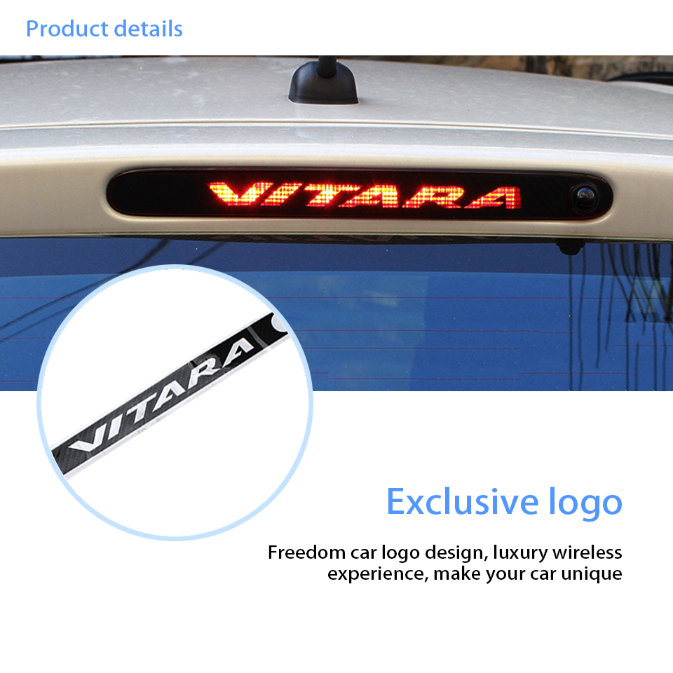 Miếng Dán Trang Trí Đèn Phanh Xe Hơi Suzuki Vitara