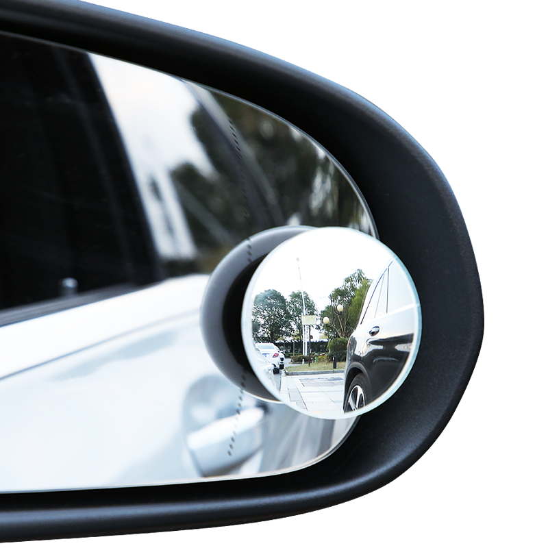 Gương Chiếu Hậu Hình Tròn Nhỏ Tùy Chỉnh 360 Độ Hỗ Trợ Tầm Nhìn Điểm Mù Tiện Dụng Cho Xe Hơi