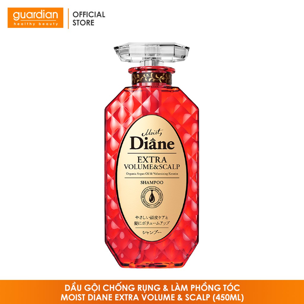 Dầu gội chống rụng &amp; làm phồng tóc Moist Diane Extra Volume &amp; Scalp (450ml)