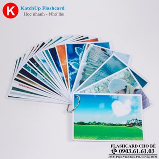 Flashcard tiếng Anh cho bé KatchUp - Thời tiết