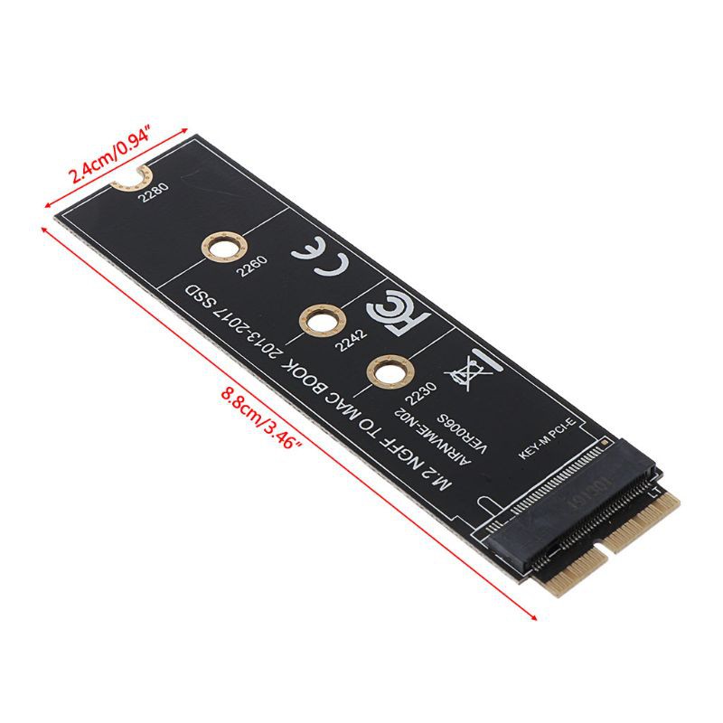 Thẻ Chuyển Đổi M.2 Pcie Nvme Ssd Cho Apple Mac Pro