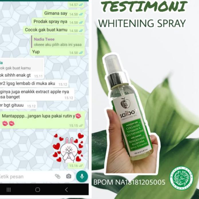 Nâng cấp! Xịt làm trắng da Saibo7 60ml | BigBuy360 - bigbuy360.vn