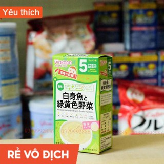 [Chính hãng] Bột ăn dặm Wakodo đủ vị Nhật Bản