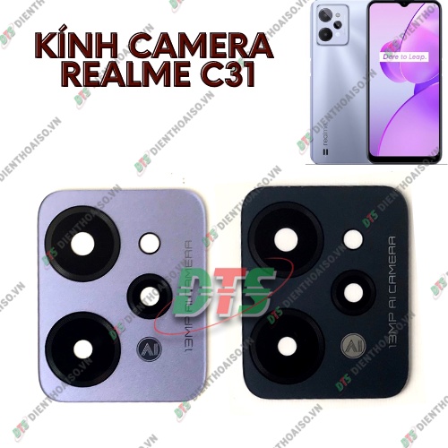 Kính camera realme c31 kèm keo dán