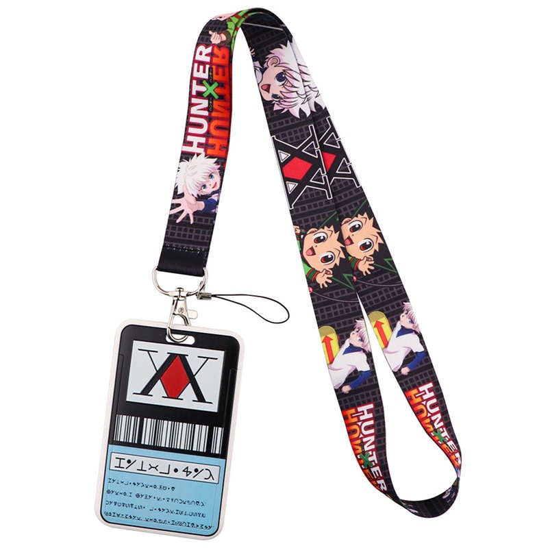 Tmdbyx Dây Đeo Cổ Đựng Thẻ ID In Hình HUNTER x HUNTER