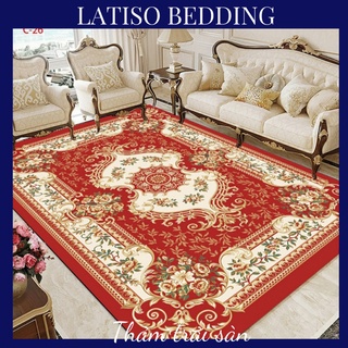 Thảm trải sàn bali phòng khách, phòng ngủ kích thước 2m x 3m LATISO siêu đẹp TTST06
