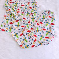 Bộ lanh dài tay mặc sau sinh