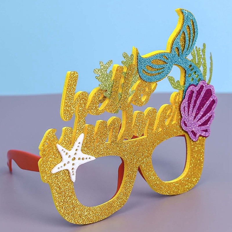 Set 2 Món Phụ Kiện Chụp Ảnh Phong Cách Hawaii Độc Đáo