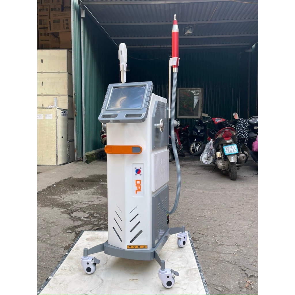 [ Hàng Loại 1 ] Máy Triệt Lông DPL 2in1 | Máy Triệt Lông Laser 2023 Xóa Xăm Nám Tàn Nhang