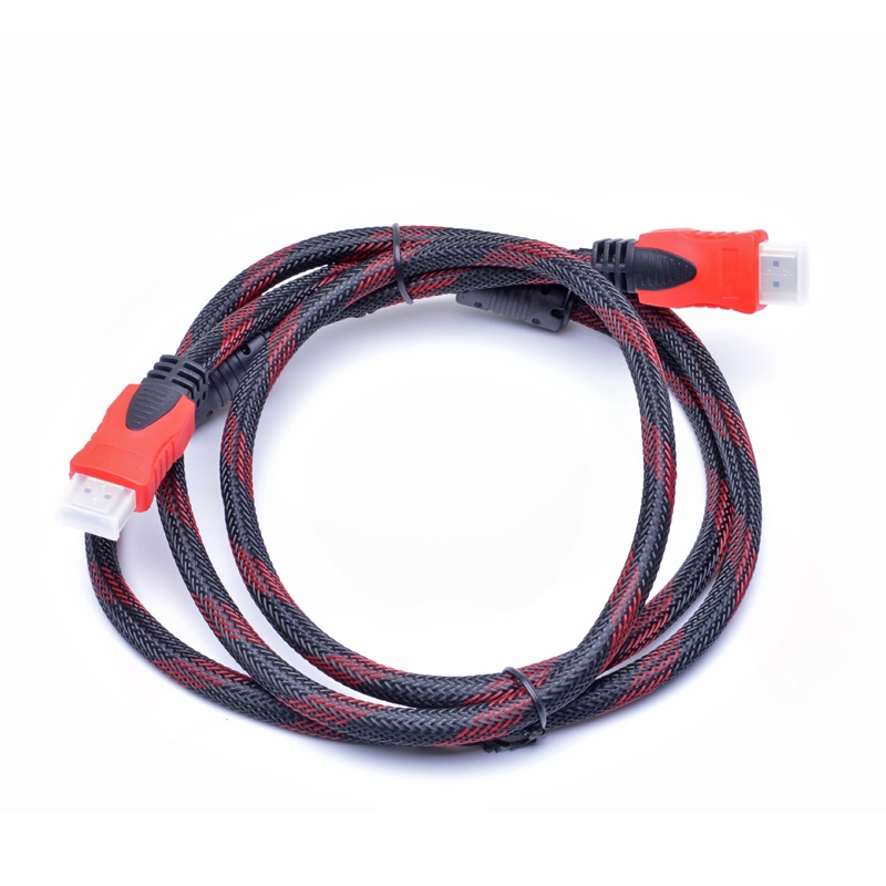 Dây HDMI 1.5m bọc lưới chống nhiễu, HDMI dẹt - Cáp HDMI 1.5m bọc lưới chống nhiễu