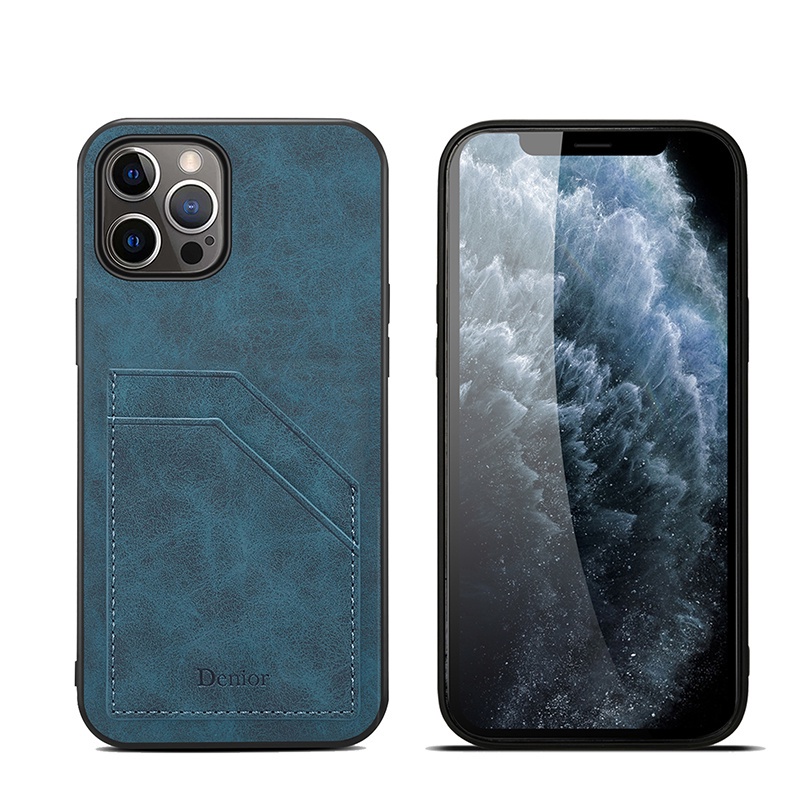 Ốp điện thoại mềm có ngăn đựng thẻ thích hợp cho iPhone 13 12 11 pro max mini iPhone13