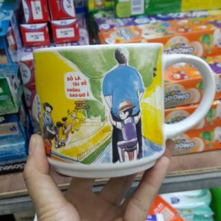 LY SỨ CÓ TAY CẦM VINACAFE