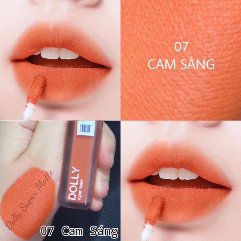 [Cam sáng] Son Dolly super matte hot trend 2021