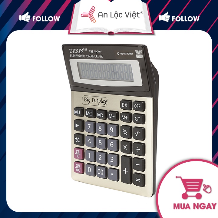 Máy tính cầm tay Dexin DM-1200V