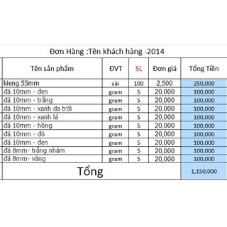Combo hongnga-495k