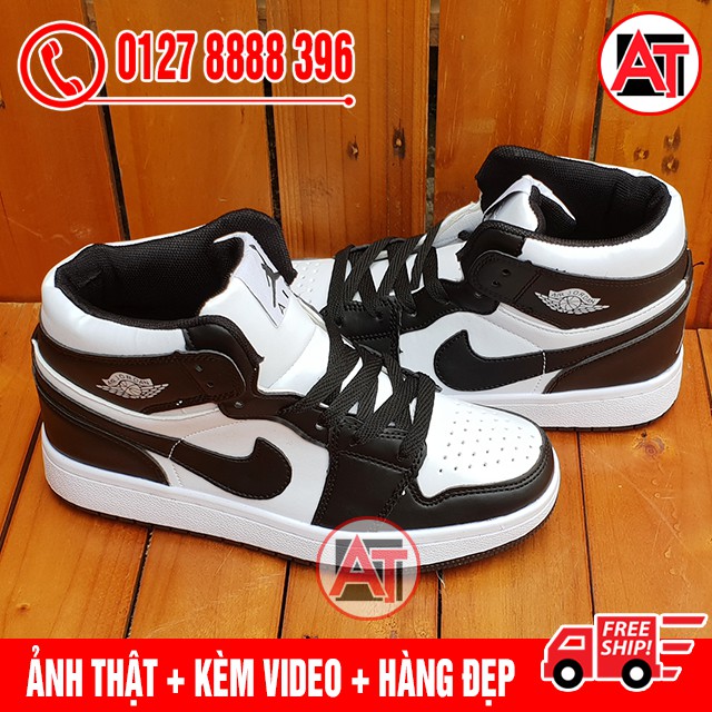 [BIG SALE] Giày Jordan 1 Đen Trắng Giá Rẻ