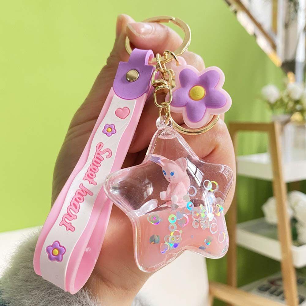 Móc Khóa Hình Quả Chuông Lena Bằng Acrylic Dễ Thương