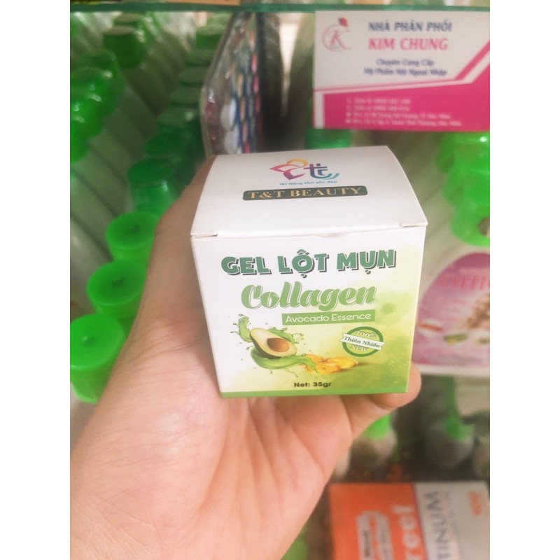 Gel lột mụn Bơ Collagen T&amp;T 35g