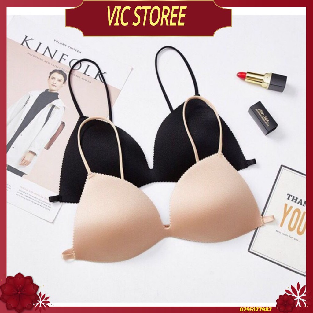 MỚI NHẤT - ÁO BRA ĐÚC SU CÀI SAU Dây Mảnh HOT HIT 818