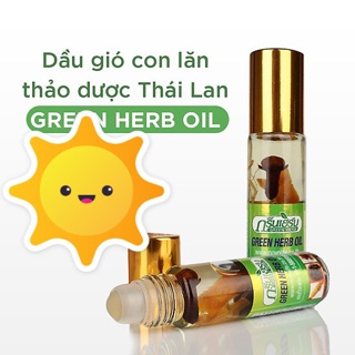 Dầu Nhân Sâm Thái Lan Ginseng Green Herb Oil 8ml