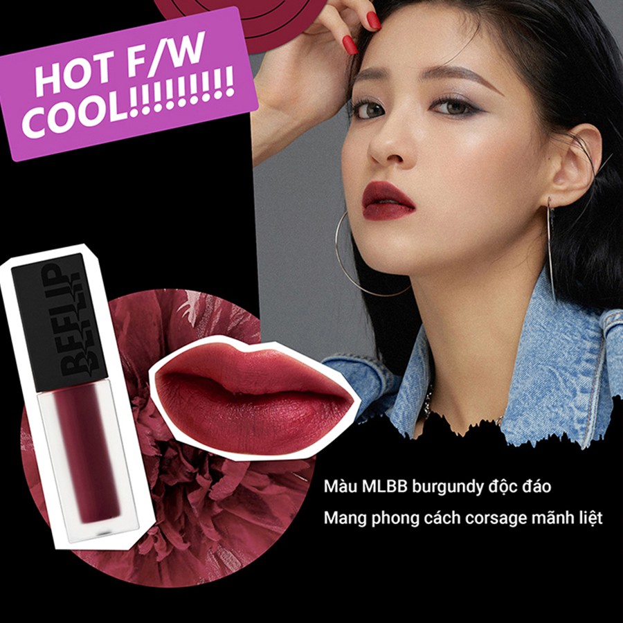 Son Tint Phong Cách Newtro Beflip Feel Soft Tint GomiMall | BigBuy360 - bigbuy360.vn