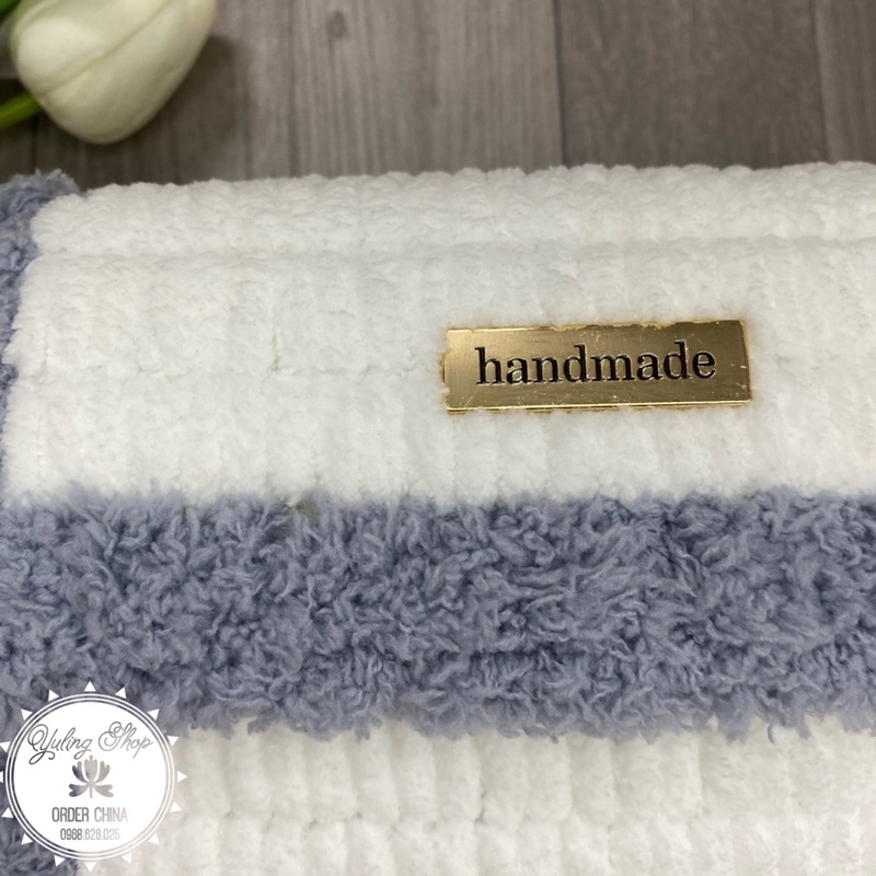 Set nguyên liệu làm túi len lông Handmade