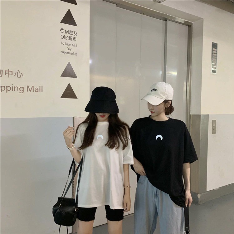 Áo thun Phản Quang 7 Màu Tay Lỡ Nam Nữ Đôi Cánh Vai